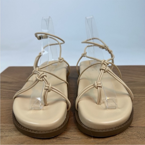 SCHUTZ Calabria Women’s Cream Strappy Sandals size 8 - Picture 9 of 11